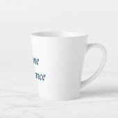 Homme D'élégance Latte Tasse (Rechts)