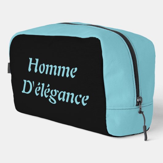 Homme D'élégance Waschbeutel (Rechte Ecke)