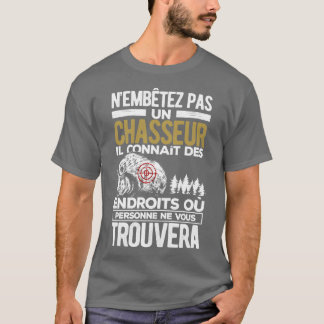 Homme Spaß chasseur T-Shirt