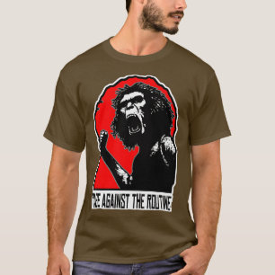Homo Erectus Rage gegen den Routine T-Shirt