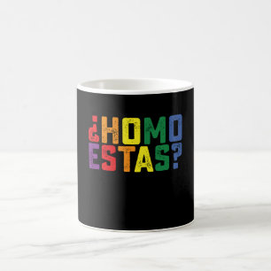 Homo Estas Spanisch Mexikanisch Lustig Schwul Prid Kaffeetasse