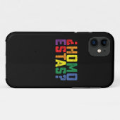 Homo Estas Spanish Mexican Funny Gay Pride LGBTQ Case-Mate iPhone Hülle (Rückseite (Horizontal))
