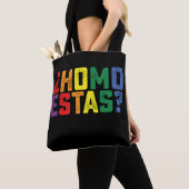 Homo Estas Spanish Mexican Funny Gay Pride LGBTQ Tasche (Von Nahem)