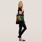 Homo Estas Spanish Mexican Funny Gay Pride LGBTQ Tasche (Am Model)