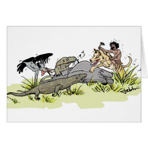 Homo Floresiensis geht auf die Jagd