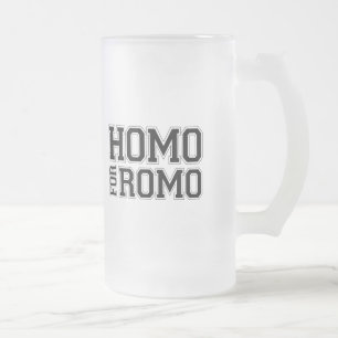 Homo für Romo Mattglas Bierglas