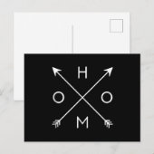 Homo Gay Pride Arrows Postkarte (Vorne/Hinten)