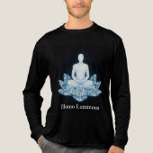 Homo Luminous Bella Mens Long Sleeved T-shirt Tri-Blend Shirt (Vorderseite)