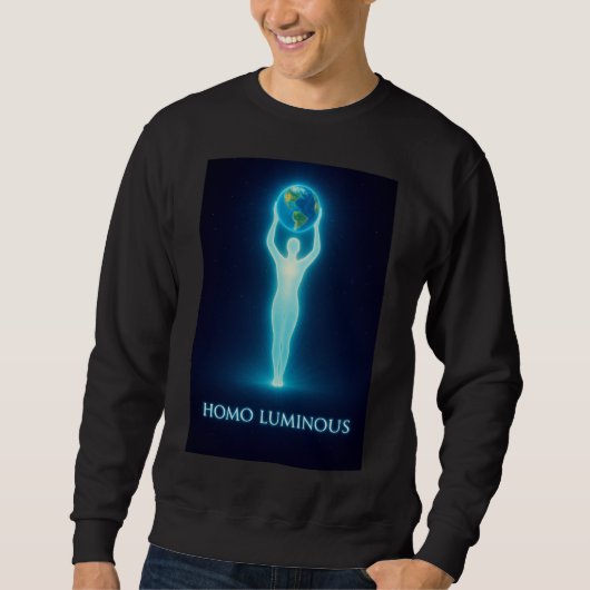 Homo Luminous - Das Lichtbringer Sweatshirt Männer (Vorderseite)