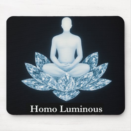 Homo Luminous-Mausepad Mousepad (Vorne)