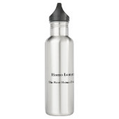 Homo Luminous Stainless Steel Waterbottle Edelstahlflasche (Links)