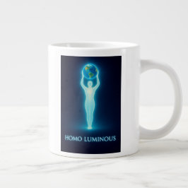 Homo Luminous The Light Bringer Morning Mug Jumbo Jumbo-Tasse