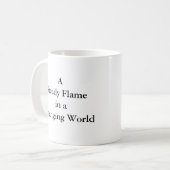 Homo Luminous - The Light Bringer Morning Mug Kaffeetasse (Vorderseite Links)