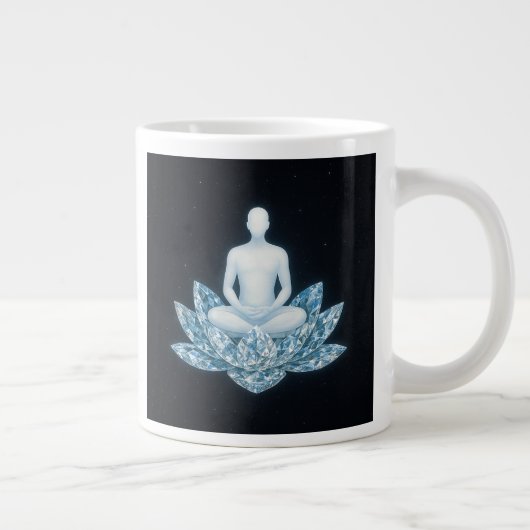 Homo Luminous The Next Human Evolution Jumbo Mug Jumbo-Tasse (Rechts)