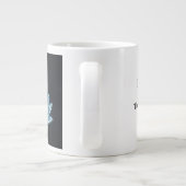 Homo Luminous The Next Human Evolution Jumbo Mug Jumbo-Tasse (Rückseite)