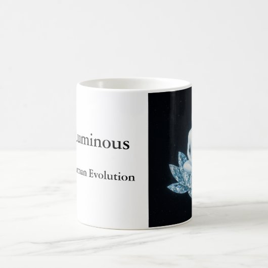 Homo Luminous The Next Human Evolution Mug 11 oz Kaffeetasse (Mittel)