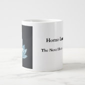 Homo Luminous The Next Human Evolution Mug Jumbo Jumbo-Tasse (Vorderseite)