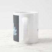 Homo Luminous The Next Human Evolution Mug Jumbo Jumbo-Tasse (Rückseite)