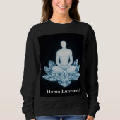 Homo Luminous Womens Sweatshirt (Vorderseite)