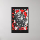 Homo Medialis Leinwanddruck (Vorderseite)