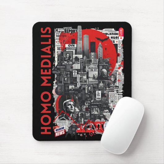 Homo Medialis Mousepad (Mit Mouse)