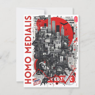 Homo Medialis Postkarte