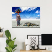 Homo Pholidota Medius - Poster (Heimbüro)