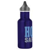HOMO SAPIENS EDELSTAHLFLASCHE (Links)