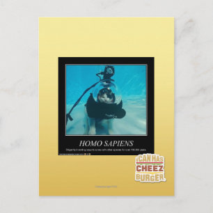 Homo Sapiens Postkarte