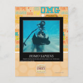 Homo Sapiens Postkarte (Vorderseite)