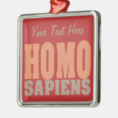 HOMO SAPIENS-Zollschmuck Silbernes Ornament (Links)
