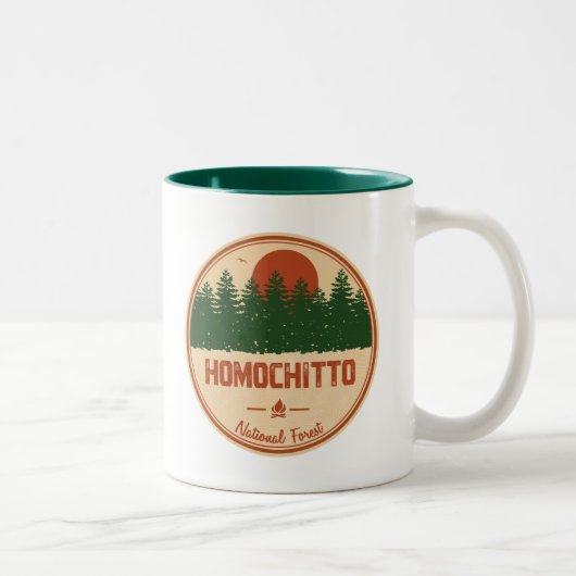 Homochitto National Forest Zweifarbige Tasse (Rechts)