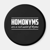 Homonyme Magnet (Vorne)