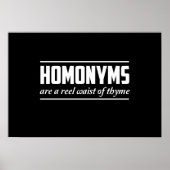 Homonyme Poster (Vorne)
