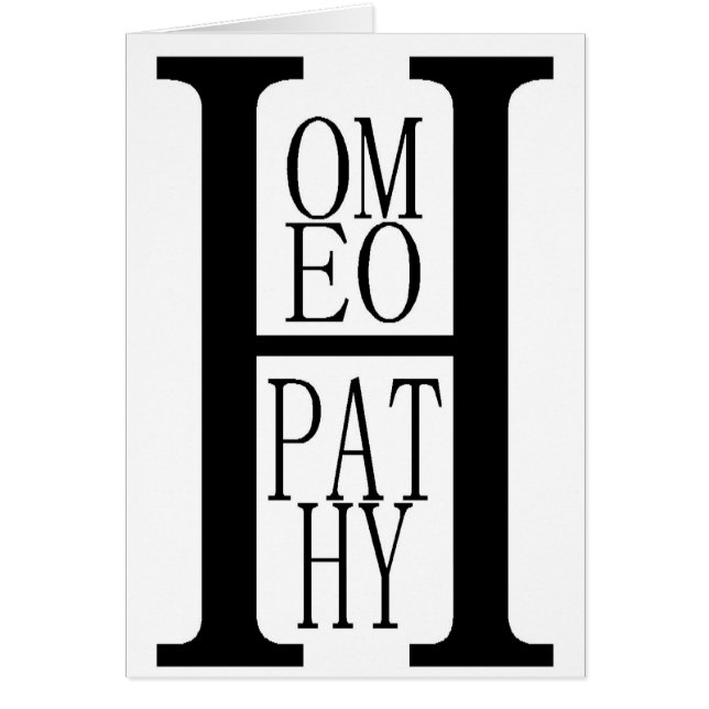 Homöopathie (Vorne)