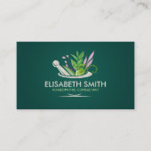 Homöopathie - Kräutermedizin - Naturopath Visitenkarte (Vorderseite)