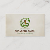 Homöopathie - Kräutermedizin - Naturopath Visitenkarte (Vorderseite)