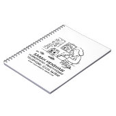 Homöopathische Homöopathie-Übungsbericht Notizblock (Linke Seite)