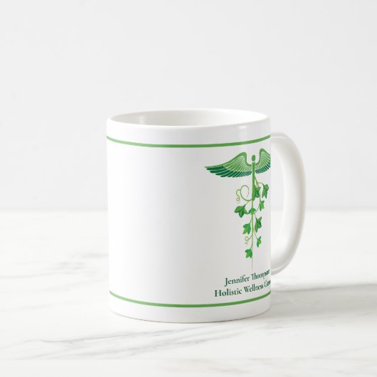 Homöopathische Medizin Wellness Center Naturopath Kaffeetasse (VorderseiteRechts)