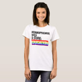 HOMOPHOBIA HAT EINE KURSE T-Shirt (Vorne ganz)