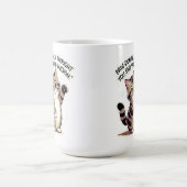 Homophon-Witz über Katzen Tasse (Mittel)