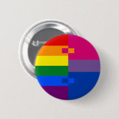 Homoromantic Bisexual-Button Button (Vorne & Hinten)