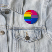 Homoromantic Bisexual-Button Button (Beispiel)