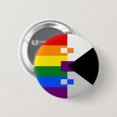 Homoromantic Demisexual Button (Vorne & Hinten)