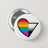 Homoromantic Demisexual Knopf Button (Vorne & Hinten)