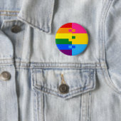 Homoromantic Pansexual Button (Beispiel)