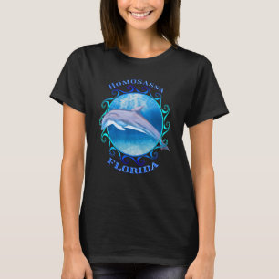 Homosassa Florida Urlaub Souvenir Dolphin T-Shirt