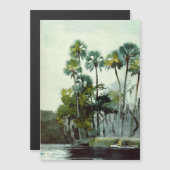 Homosassa River by Winslow Homer Magnetkarte (Vorne/Hinten)