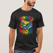 Homosexuale Rainbow Whale LGBT 1 T-Shirt (Vorderseite)