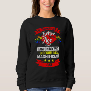 Homosexuell ein großartiger Gay Birthday Gay Sweatshirt